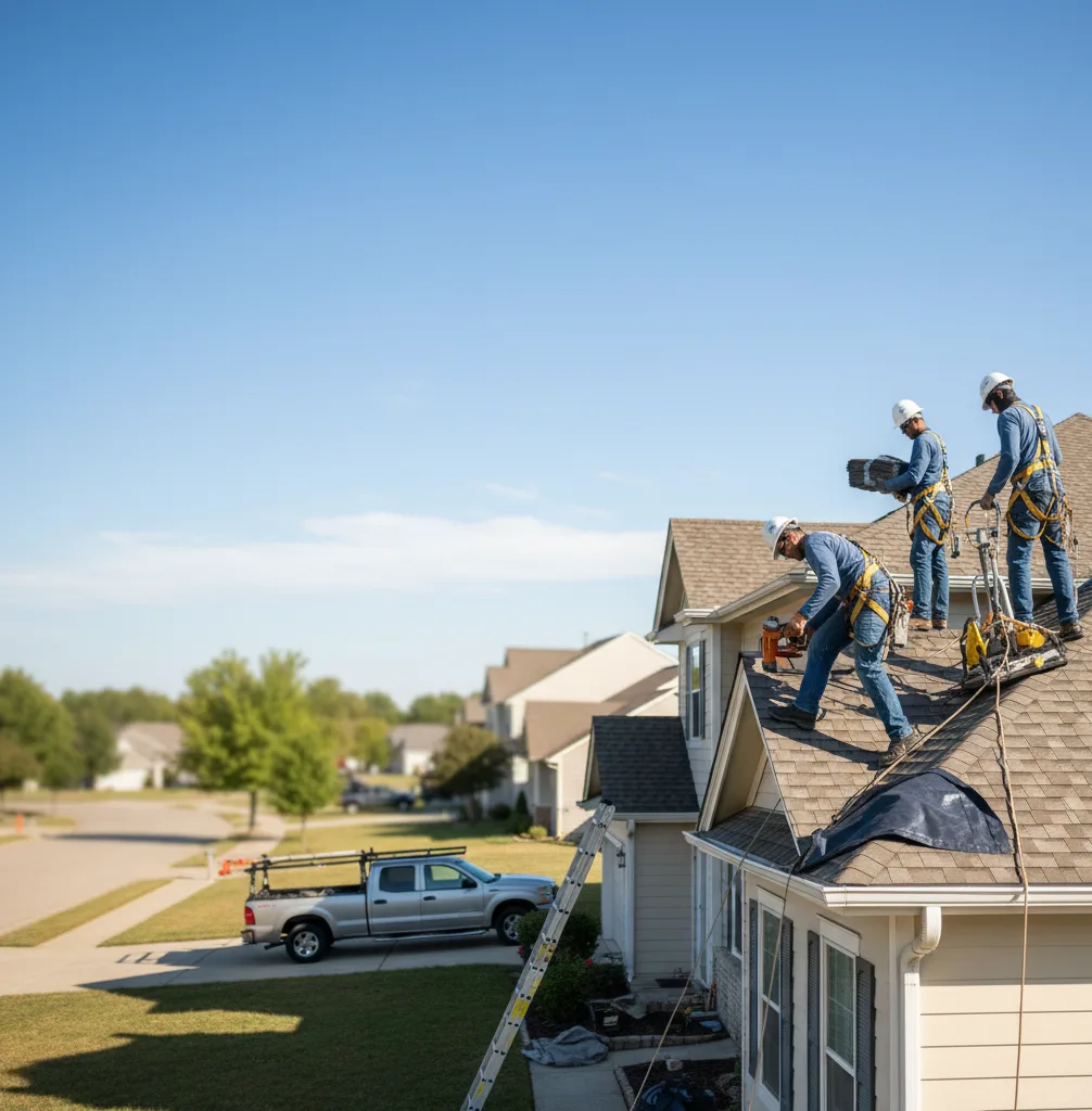 Roof Repair in Stow